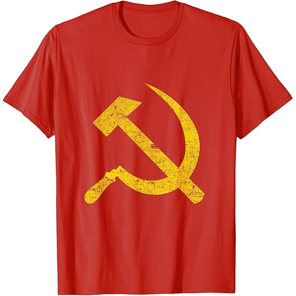 Amazon.com: Hammer and Sickle Soviet Union T-Shirt : Clothing