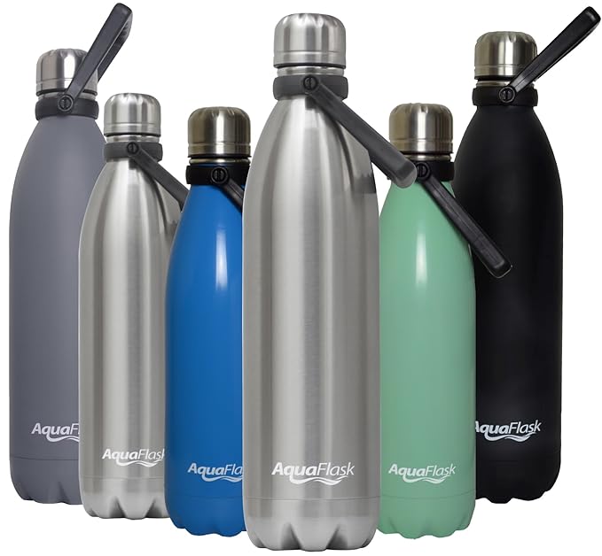 AquaFlask 800 ml Insulated Double Wall Stainless Steel Water Bottle