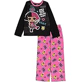 L.O.L. Surprise! girls 2-piece Loose-fit Pajama Set, Soft & Cute for Kids