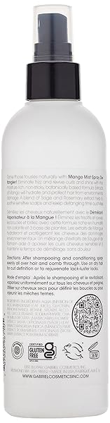 CLEAN KIDS NATURALLY MANGO MIST SPRAY DETANGLER, EWG VERIFIED (8 FL OZ)