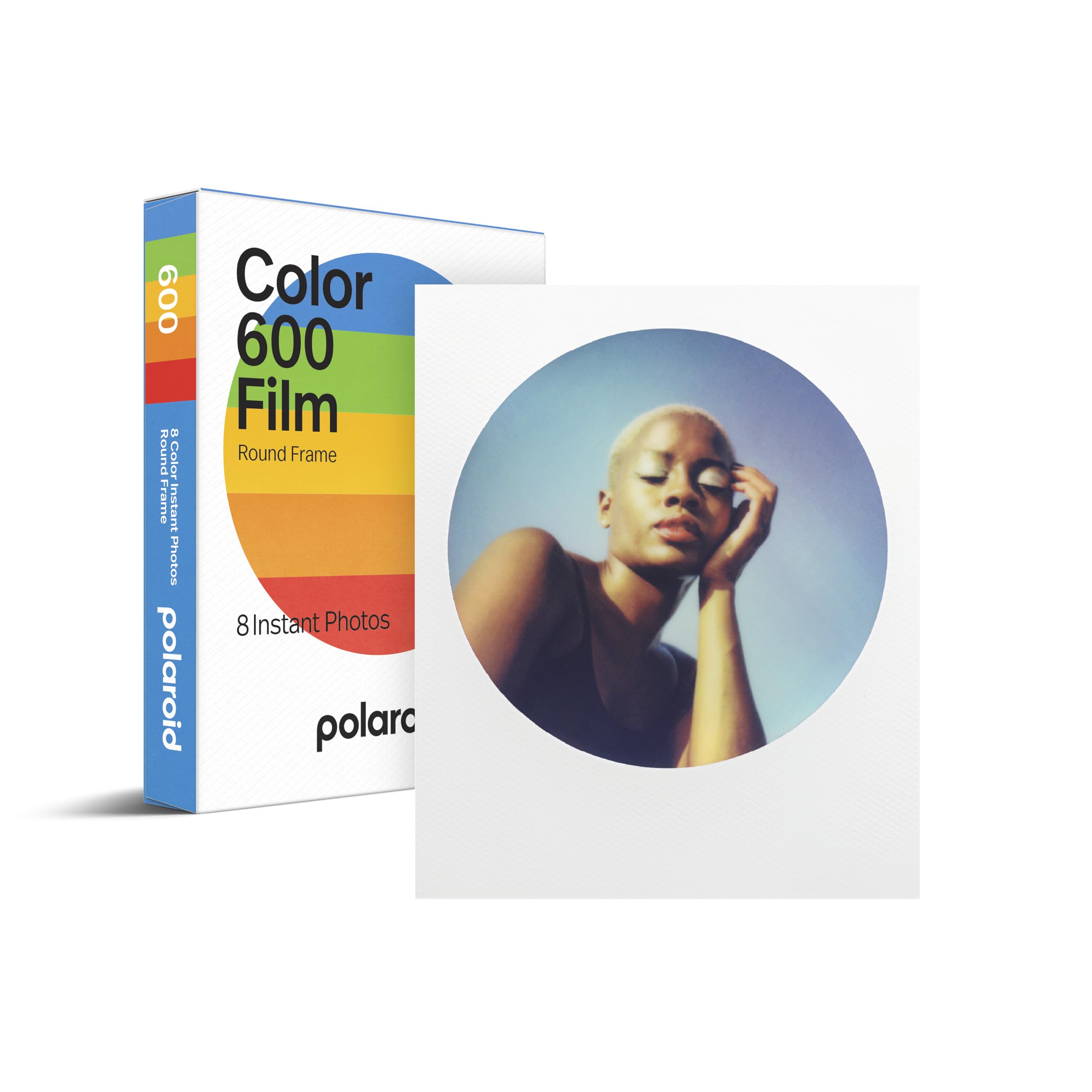 Polaroid Color Film for 600 - Round Frame