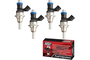 MACAX Set of 4 Fuel Injectors L3K9-13-250A FJ778 Replacement Compatible with Mazda 3 2007-2013 6 2006-2007 CX-7 2007-2012 2.3L L4 Turbo - Replaces 800-1755N 845-12105