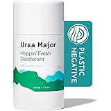 Ursa Major Natural Deodorant - Hoppin' Fresh | Aluminum-Free, Non-staining, Cruelty-Free | Formulated for Men and Women | 2.6