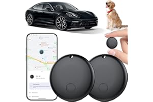 Mini GPS Tracker for Vehicles, Hidden Vehicle Tracker, Vehicle Tracker Without Subscription, Compatible with "Find My", Smart
