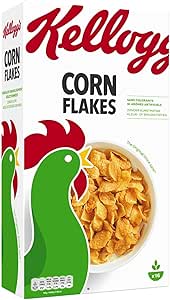 Kelloggs Corn Flakes - Cereales de maíz tostados - Paquete ...