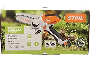 Stihl GTA 26 Wood Cutter with AS 2 Battery and Charger AL 1, Battery Operated