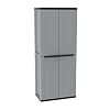 Terry-Jline-268-Armario-2-Puertas-y-3-Estantes-Internos-68-x-375-x-1635-cm-Color-GrisNegro
