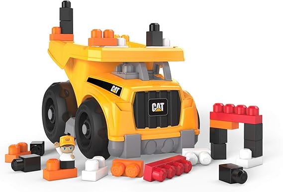 cat big builder dump truck