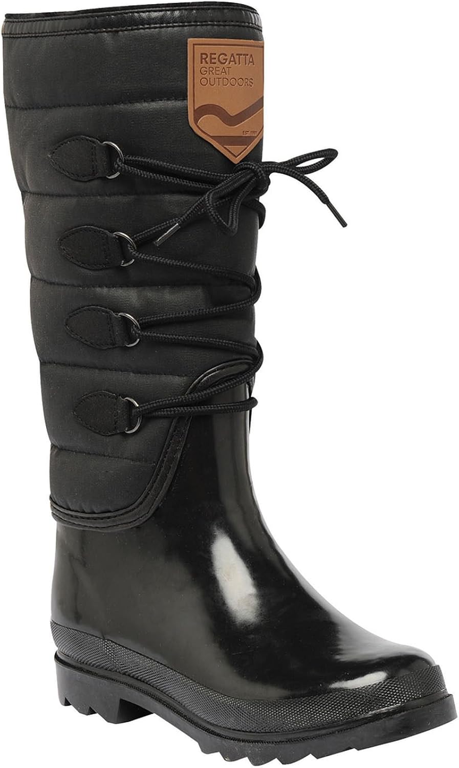 Regatta Women's Baxley Walking Wellies Black 10 US