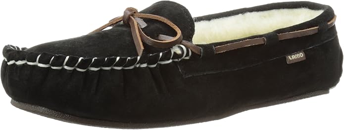 lamo women's fleece moccasins
