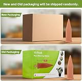 WUJUN Plant Watering Stakes 10 Pack Automatic Waterers Terracotta Spikes view 2