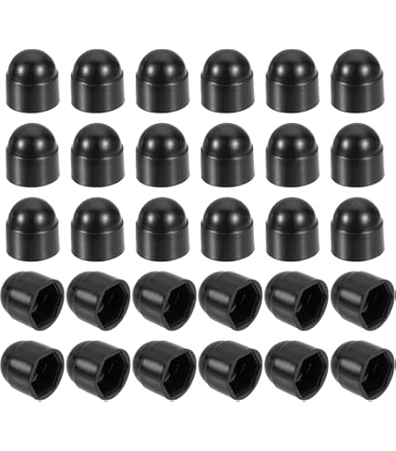 PATIKIL M8x1.25 Acorn Hex Bolt Covers, 25 Pcs Dome Head Carbon Steel Hexagon Decorative Cap Nuts For Home Repair, Industrial Equipment Fasteners, Gold - View #8