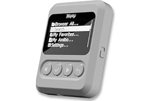 WUZPLAY NFC Emulator Compatible with Switch 1 & 2 and NFC Enabled Devices - 1.54”OLED Screen Simple Operation | NFC Tags Tool - Stores 3000+ NFC Data Entries | Unlimited Rewrites