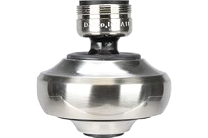 Danco, Inc. 10502 DANCO Company 9D000010502 T BN Spray Faucet Aerator, Dual Thread Premium Swivel Water-Saving, Brushed Nickel