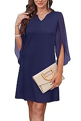 RUMIA Church Dresses for Women 2025 Flutter Sleeve