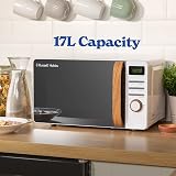 Russell Hobbs RHMD714 17 L 700 W Digital Microwave Scandi White 8 Auto view 4