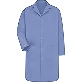 Red Kap Men's Interior Pocket Lab Coat