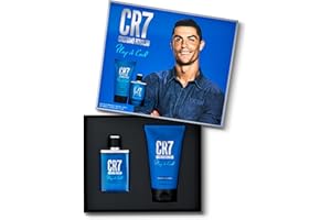 Cristiano Ronaldo CR7 Play It Cool, 2 pc - Fresh Aromatic Body Wash for Men - Fougere Fragrance - Perfumed Shower Gel and EDT