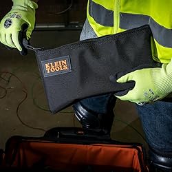 Klein Tools 5139B Zipper Bag, Cordura Nylon Tool