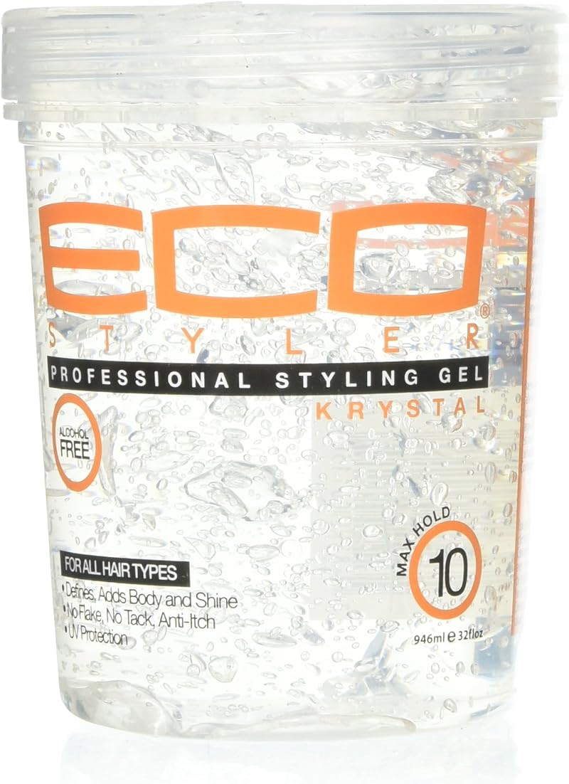 ECOCO Eco Styler Styling Gel Krystal Clear 900g Maximum Hold Alcohol Free All
