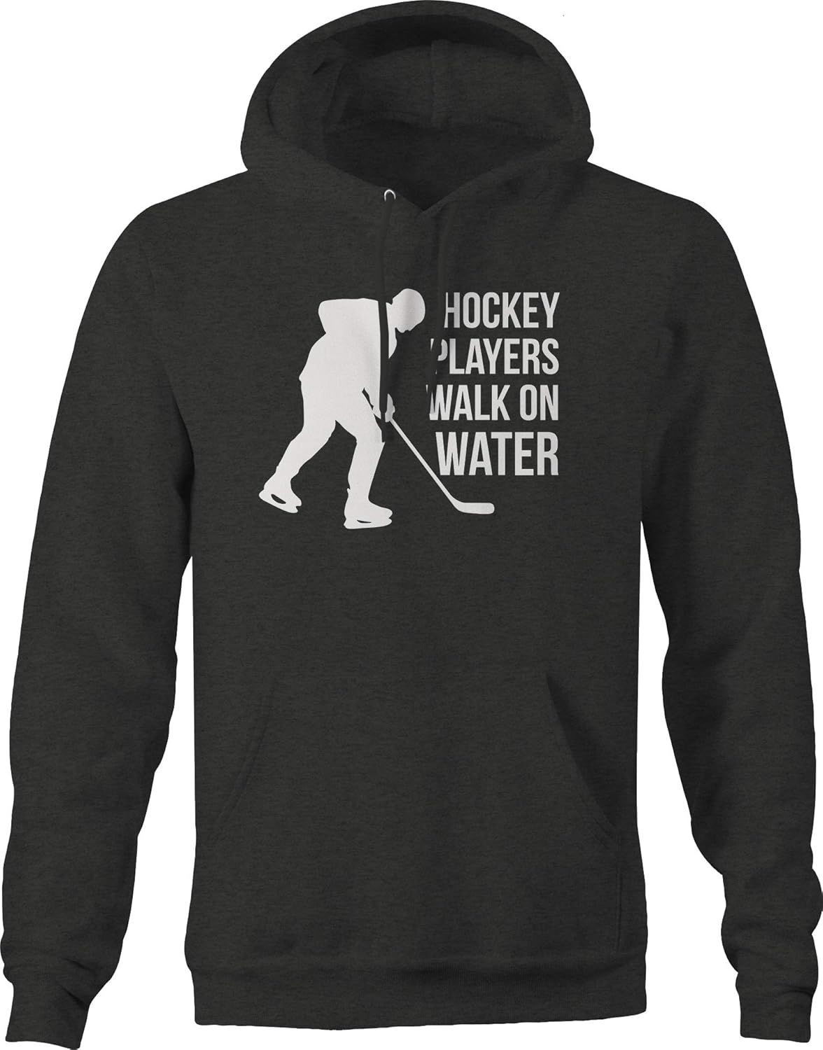 Amazon.com: Hockey Players Walk on Water Funny Jesus Sports Hoodies for Men Dark Grey: Clothing