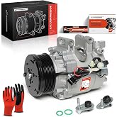 A-Premium Air Conditioner AC Compressor with Clutch | Compatible with Honda Civic 1.8L 2006-2011, Replaces# 38800-RNA-A01 38800RNBA02 38800-RNB-A02
