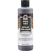 FolkArt Antiquing Medium, 8 fl oz, Woodn' Bucket Brown, Perfect for DIY Arts and Crafts Projects, 51071