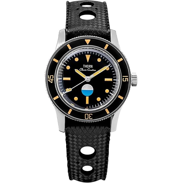 Amazon.com: Thorn 47mm Titanium Diver Watch - T012 NH34 Automatic