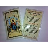 Holy Prayer Cards For The Prayer to the Infant of Atocha in English Set of 2