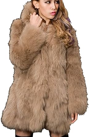 amazon women's fur coats