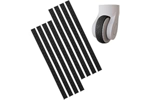 EKIND Luggage Suitcase Wheel Protectors Silent Anti Vibration Wear Resistant Cuttable Size Silicone Covers for Spinner Trolle