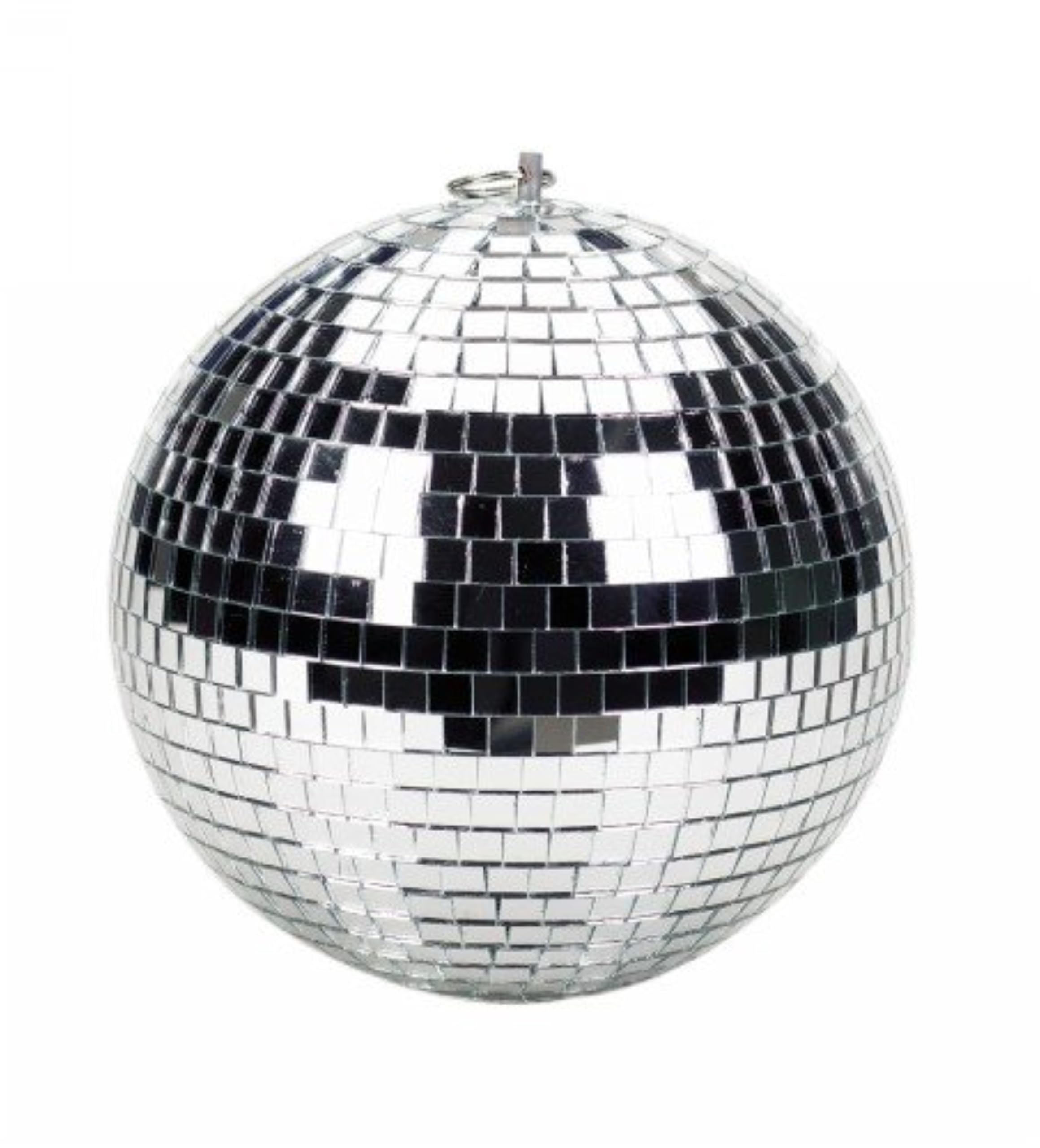 QTX Glass Mirror Ball, 10cm/4" Diametre
