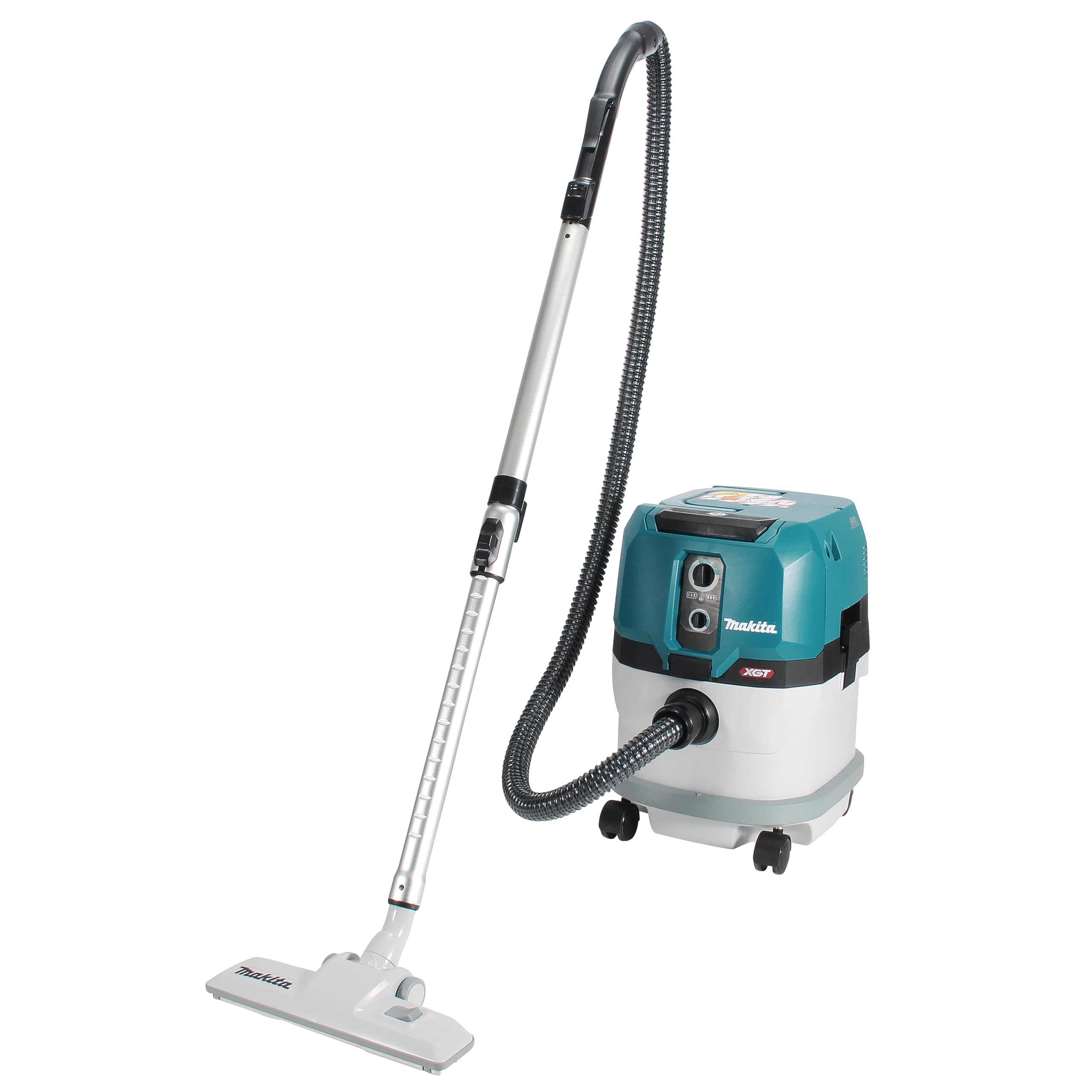 Makita VC003GLZ Akku-Staubsauger 15L 40V max. Nass+Trocken (ohne Akku, ohne Ladegerät), Petrol/Weiß