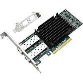 CX4121A Dual 25Gb/s SFP28 Fiber Ports Intelligent RDMA Ethernet Adapter for Virtualization and Storage Servers, Mellanox ConnectX-4 Lx EN MT27711A0 Ethernet Controller, 2X 25GbE PCIE 3.0 x8 NIC Card