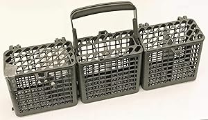 OEM LG Dishwasher Silverware Basket Bin for LDF7932BB, LDF7932ST, LDF7932WW, LDF8072ST, LDF8764ST