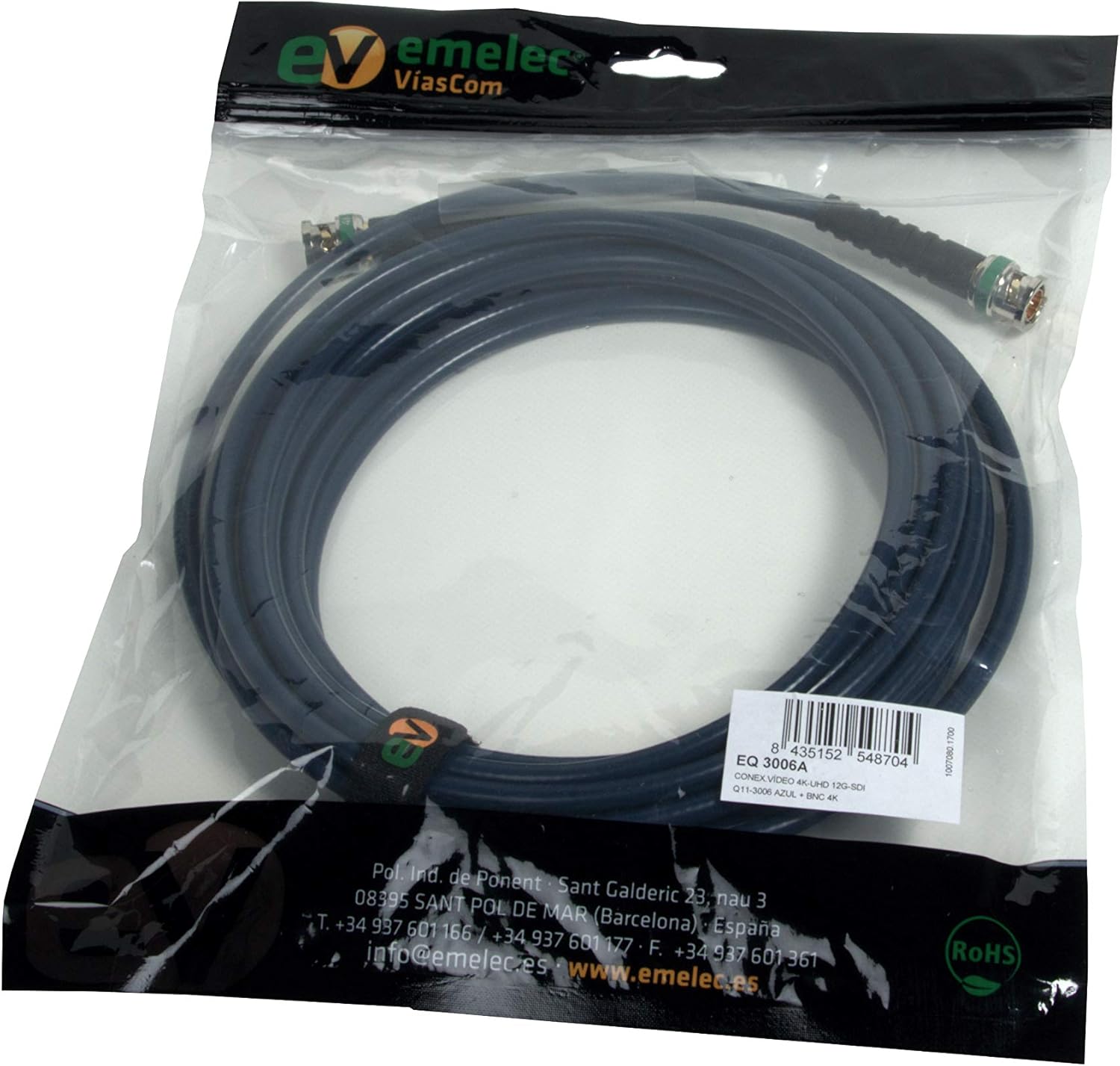 Emelec VíasCom EQ 3012, Blue, 7 metres - Image 4