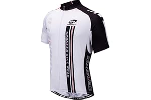 sponeed Men's Cycling Jerseys Tops Biking Shirts Short Sleeve Bike Clothing Full Zipper Bicycle Jacket with Pockets