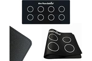 DaVoice Dog Button Mat (8 Button Placements) for Dog Communication Buttons, Dog Buttons for Communication Board, Dog Speaking Word Training Talking Button Pad (Buttons and Attachments Not Included)