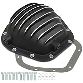 A-Premium Rear Differential Cover with Gasket Compatible with Ford &amp; Jeep | for Ford E-250 Econoline 1980-1988, E-250 Econoline Club Wagon &amp; Jeep J20 J-2600 J-2700 J-3600, Sealed Against Leaks