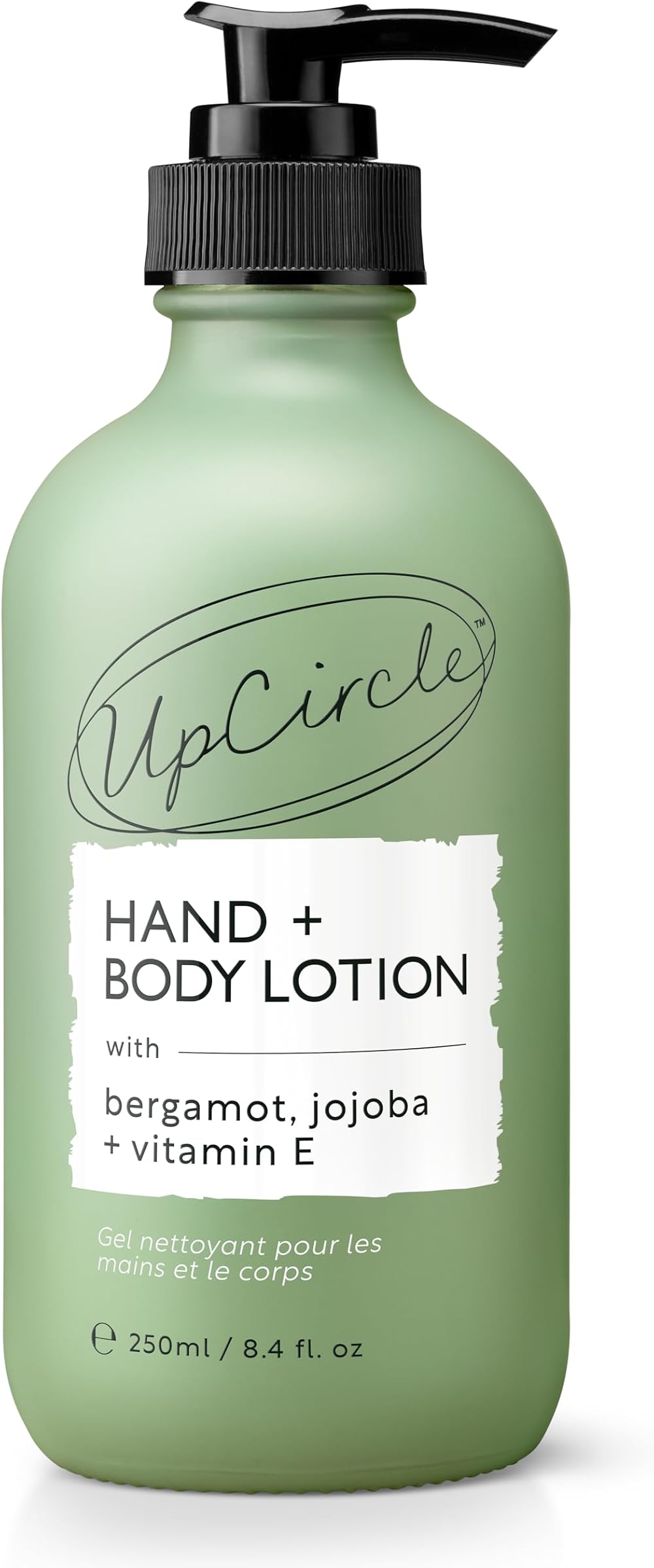 UPCIRCLE Hand Body Lotion Bergamot Water 250ml Nourishing Repairing Vegan