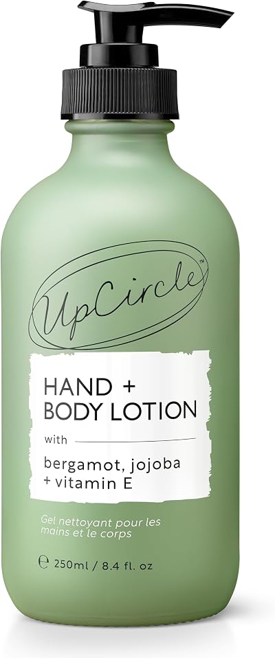 UPCIRCLE Hand Body Lotion Bergamot Water 250ml Nourishing Repairing Vegan