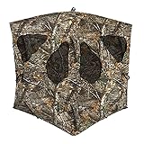 Ameristep Silent Brickhouse Ground Blind Mossy Oak
