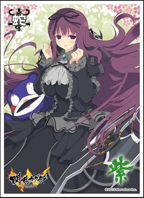 Amazon キャラクタースリーブ 閃乱カグラ Estival Versus 少女達の選択 紫 En 407 トレカ 通販