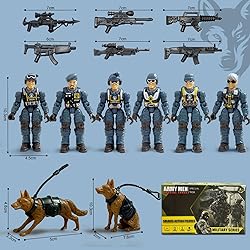 Army Men Action Figures, Toy Soldiers for Boys