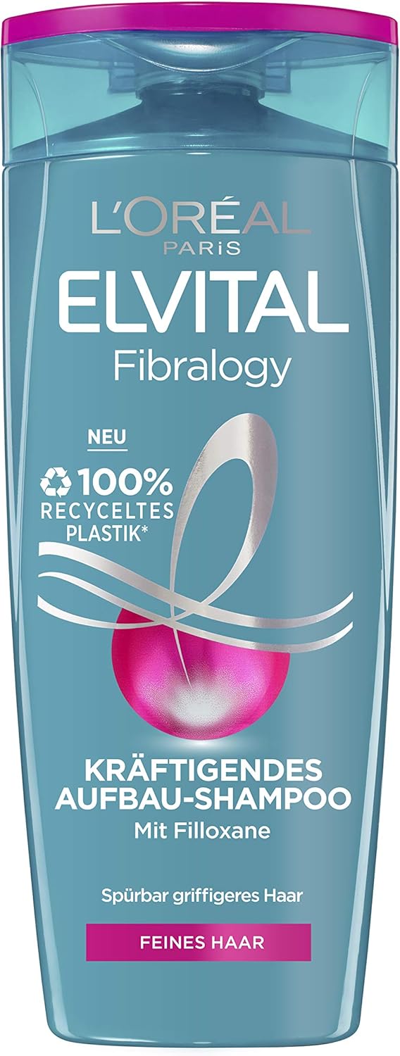 L'Oréal Paris Elvital Fibralogy Shampoo 300 ml, 300 ml (Pack of 1)