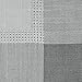 DII 100% Polyester, Machine Washable, Tonal Bordered Fabric Tablecloth, 60 x 84, Gray, Seats 6 to 8 People