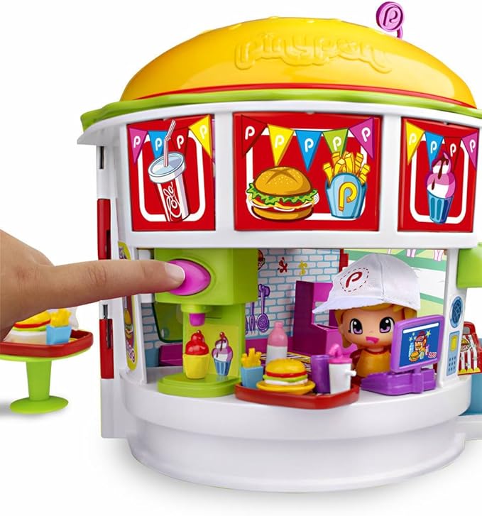 Amazon.com: Pinypon 700014344 Fucsia - Figura decorativa para restaurante, color rosa: Toys \u0026 Games