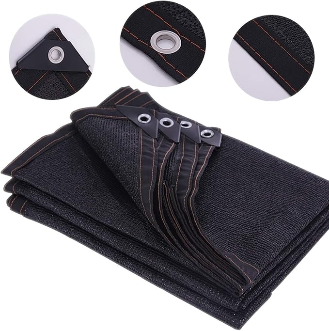 Lona de Malla para Trabajo Pesado 95% Sombra de protección Solar Neta