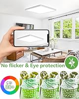 zemty LED Ceiling Light 18cm 15W 1500LM 3000K/4000K/6500K IP44 view 4