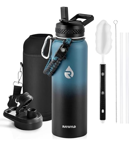 Amazon.com: Bubba Radiant Stainless-Steel Pop-Up Straw, 40oz Water